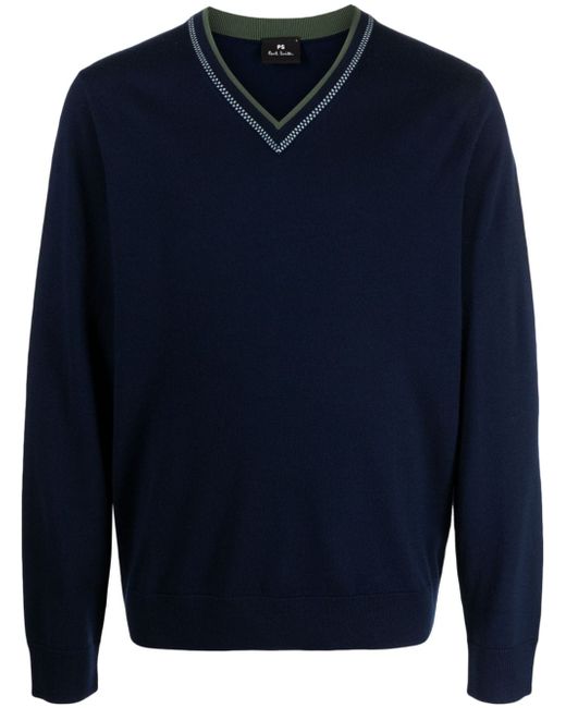 PS Paul Smith V-neck wool-blend jumper