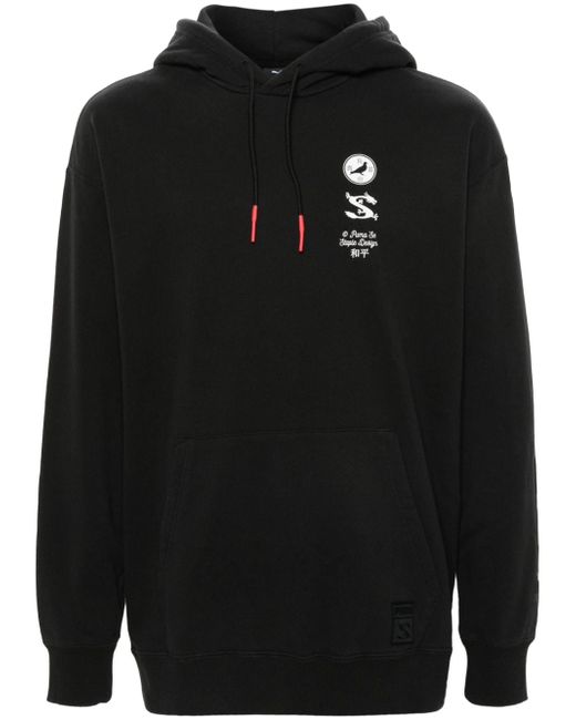 Puma x Staple logo-print hoodie
