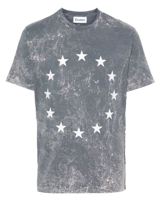 Etudes star-print cotton T-shirt