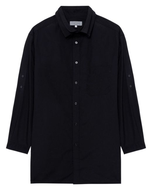 Yohji Yamamoto layered-collar shirt