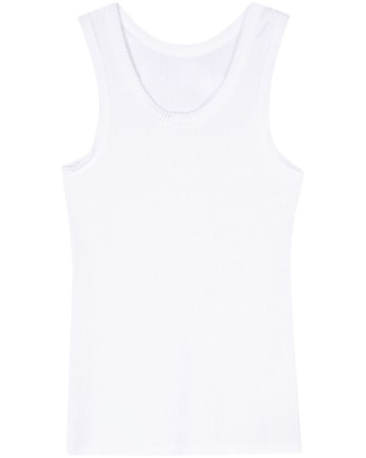 Barena inside-out effect tank top