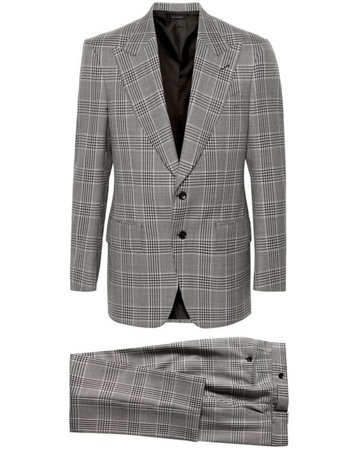Tom Ford OConnor checked wool suit