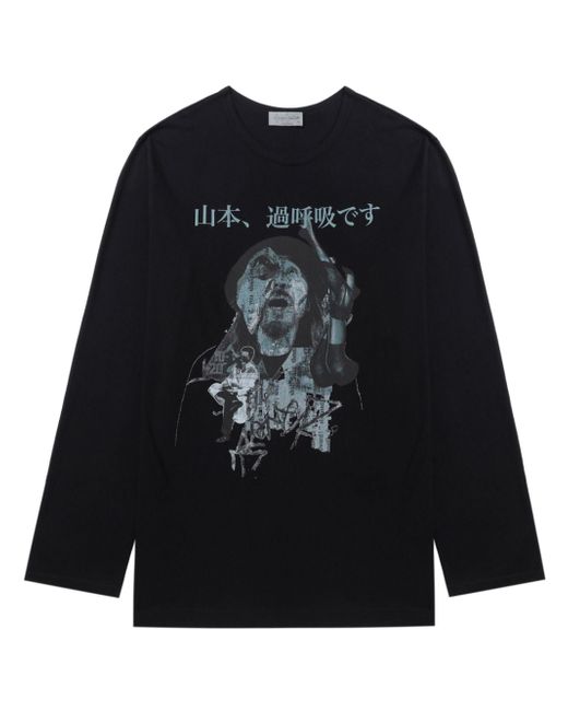Yohji Yamamoto graphic-print sweatshirt