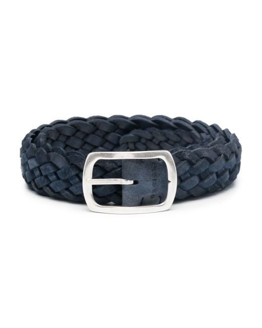 Orciani braided leather belt