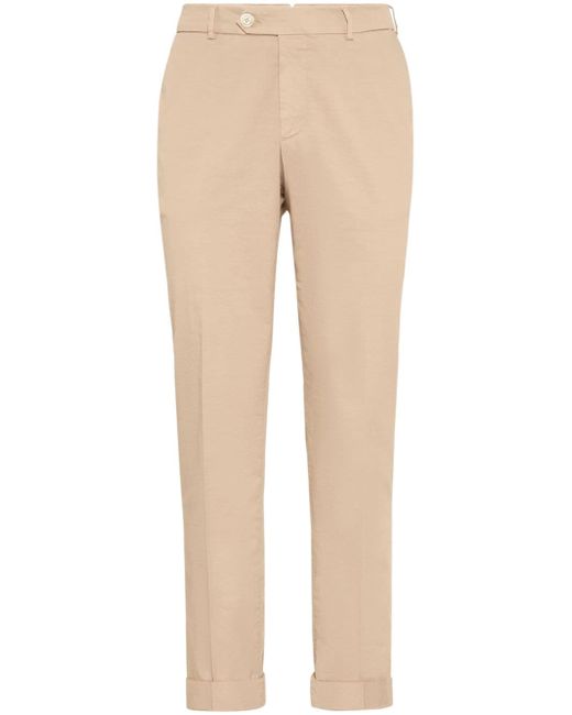 Brunello Cucinelli cotton chino trousers