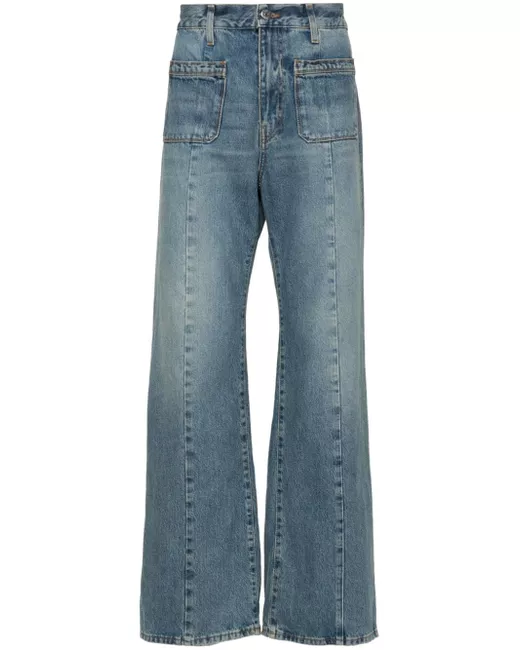 Sunflower high-waisted flared jeans