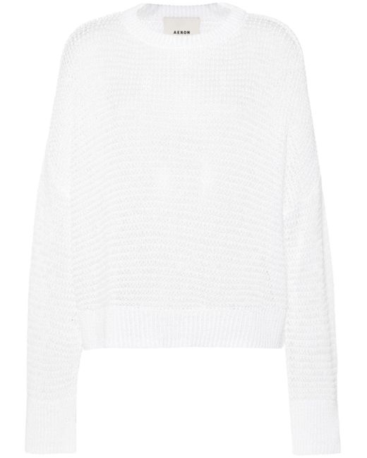 Aeron open-knit jumper