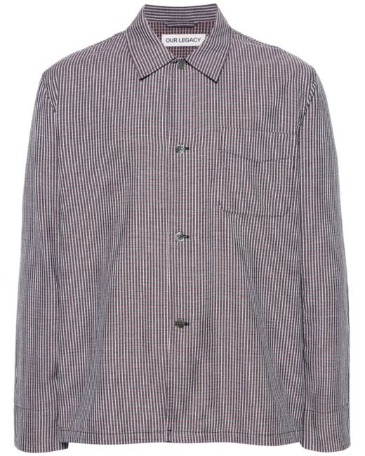 Our Legacy Box checked shirt