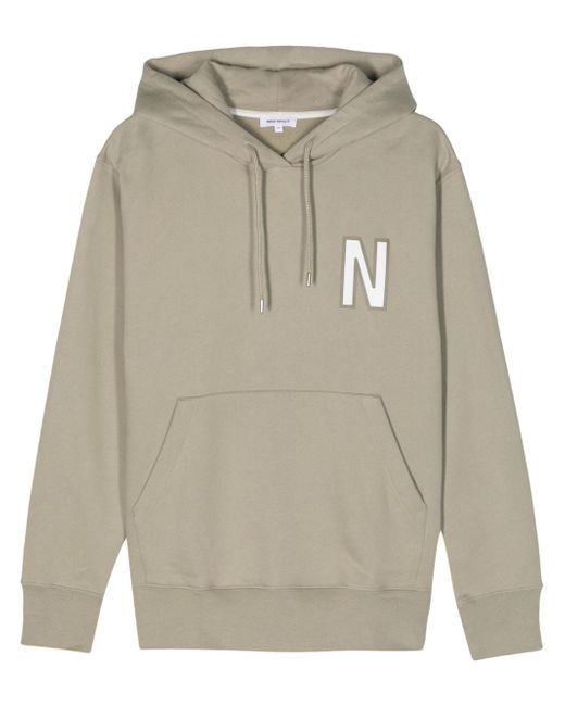 Norse Projects Arne logo-print hoodie