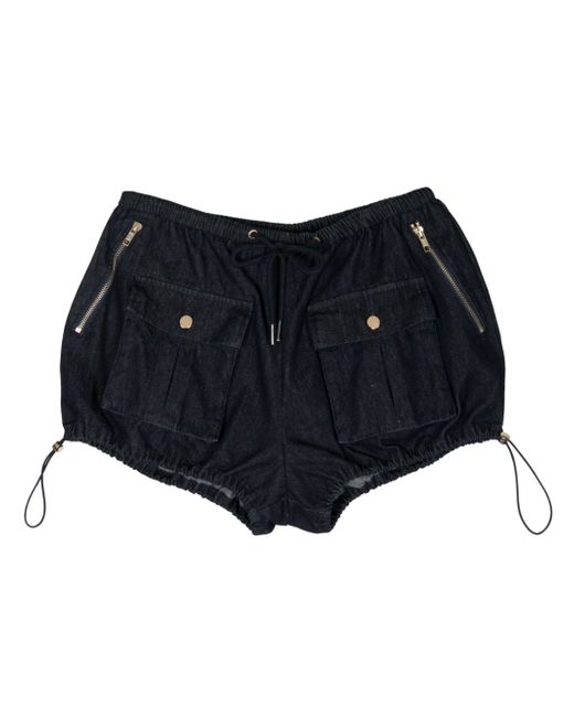 Cynthia Rowley cargo-pocket cotton bloomer shorts
