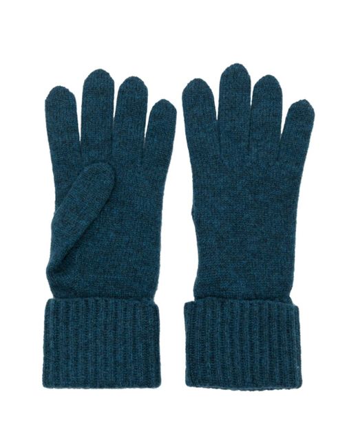 N.Peal ribbed-trim gloves