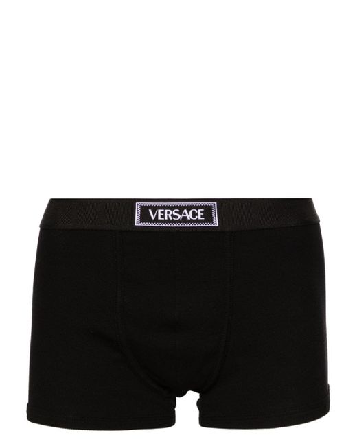 Versace logo-waistband boxer briefs