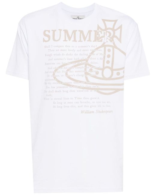 Vivienne Westwood signature-Orb logo-print T-shirt