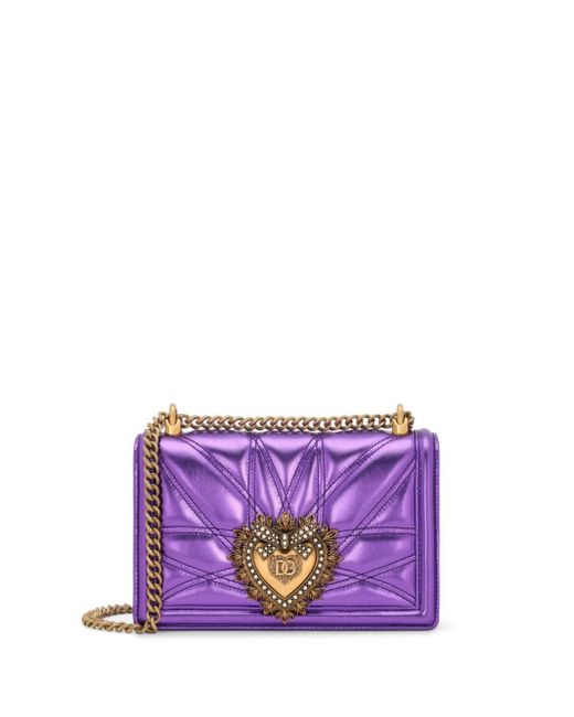 Dolce & Gabbana Devotion matelassé shoulder bag