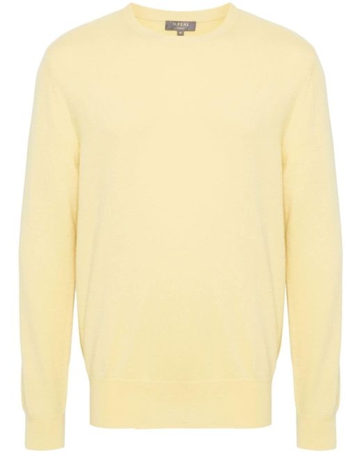 N.Peal Oxford organic-cashmere jumper