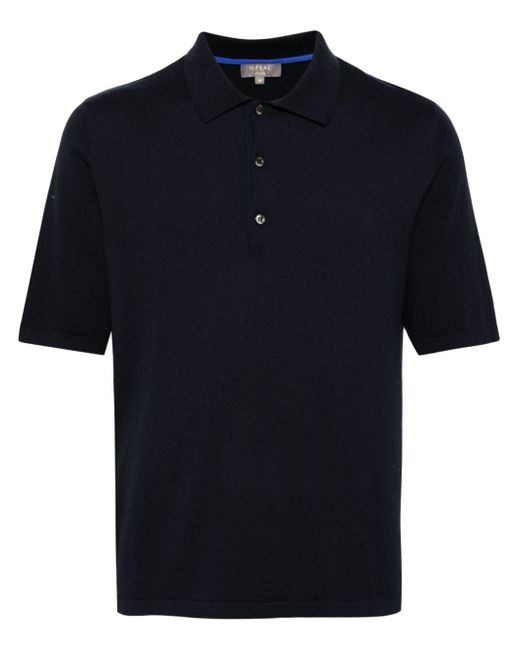 N.Peal cotton-cashmere polo shirt