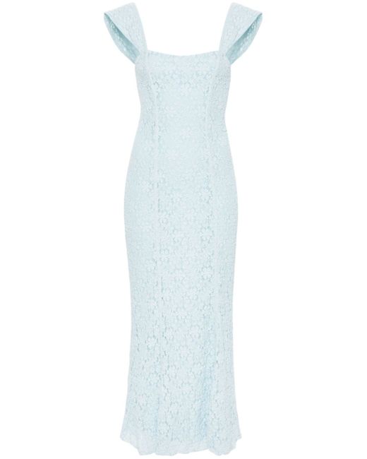 Rotate Birger Christensen floral-lace dress
