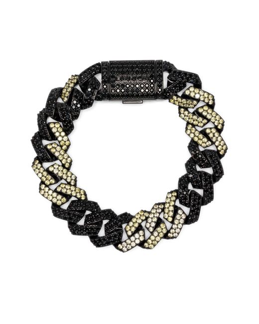 Darkai Danger rhinestone-embellished bracelet