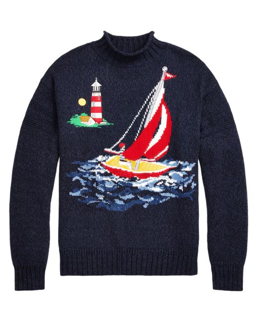 Polo Ralph Lauren intarsia-knit jumper