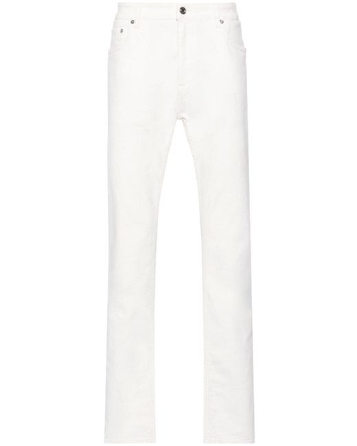Etro pattern-jacquard straight-leg jeans