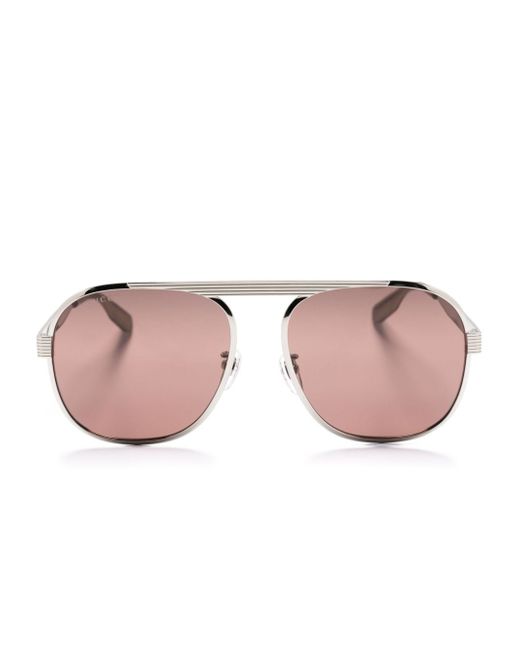 Gucci navigator-frame sunglasses