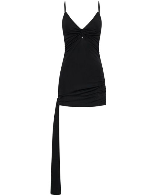 Dion Lee gathered-detail cut-out minidress