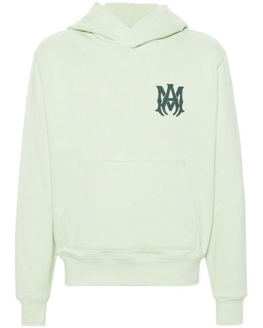 Amiri MA rubberised-logo hoodie