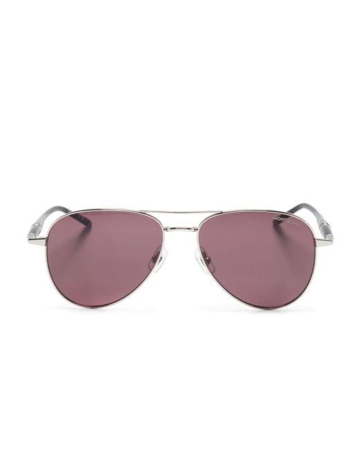 Montblanc pilot-frame sunglasses