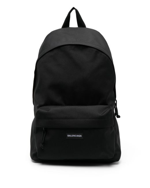 Balenciaga logo-print backpack