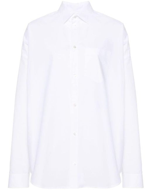 Balenciaga drop-shoulder shirt