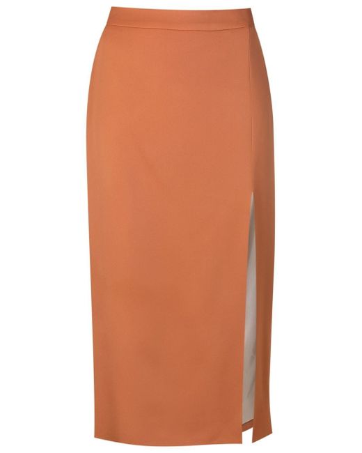 Misci slit-detail pencil skirt