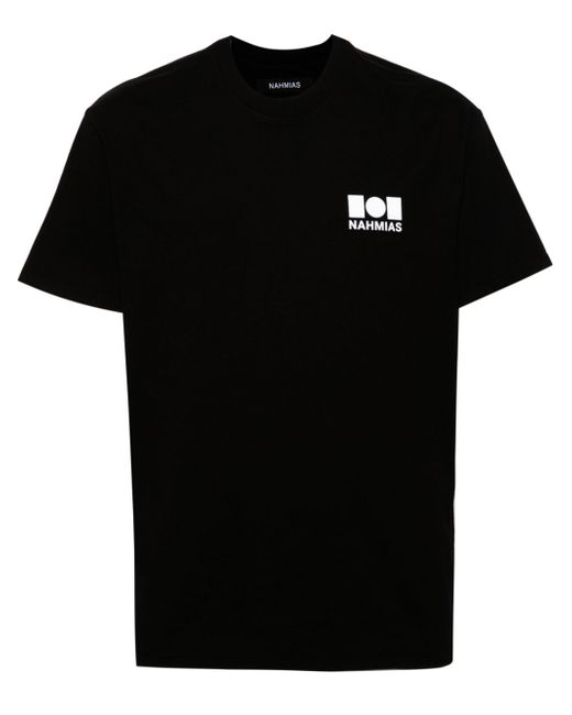 Nahmias logo-print T-shirt