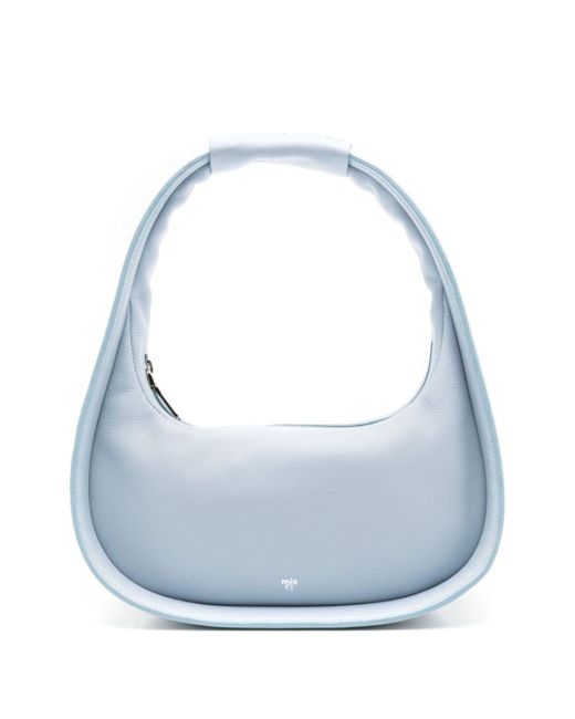 Misci logo-print curved-edge shoulder bag