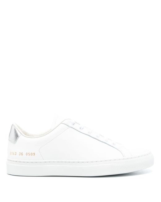 Common Projects panelled leather sneakers