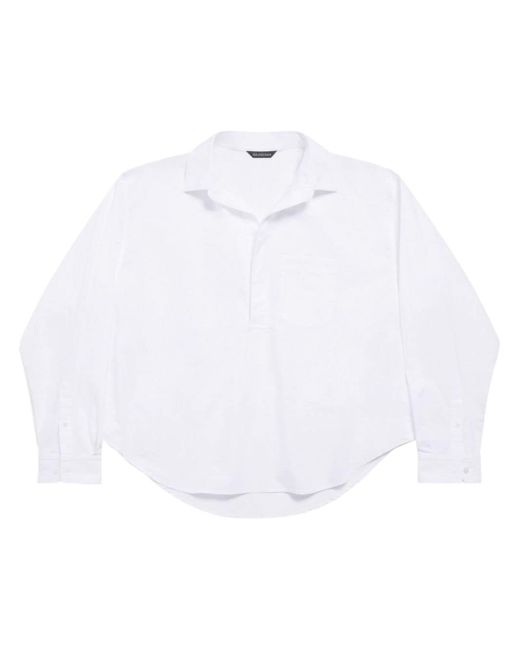 Balenciaga long-sleeved blouse