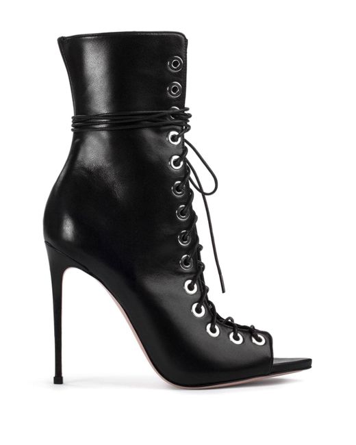 Le Silla Courtney 120mm leather ankle boots