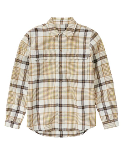 Closed checked utility shirt