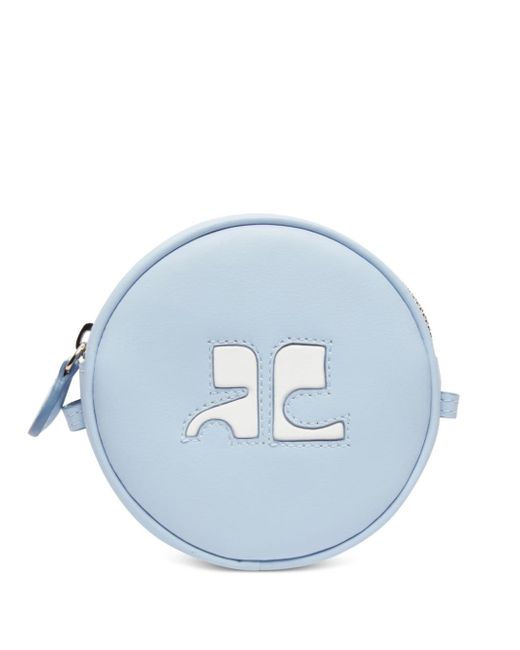 Courrèges Reedition Circle leather bag