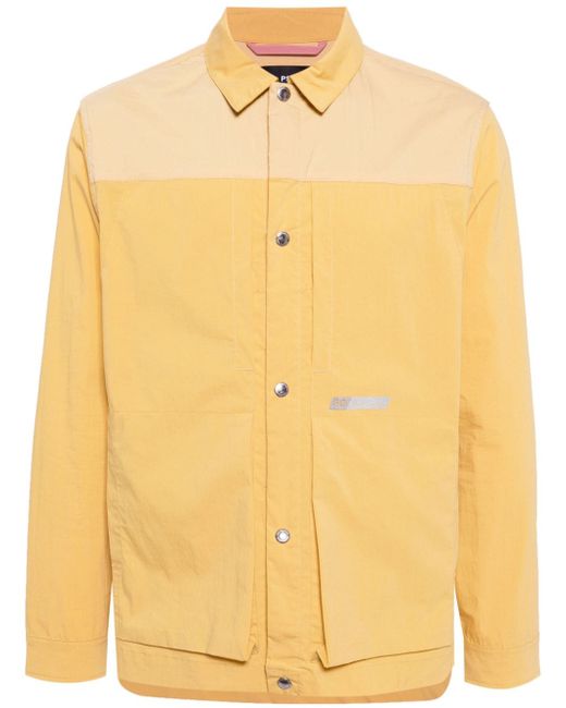PS Paul Smith panelled cotton-blend jacket