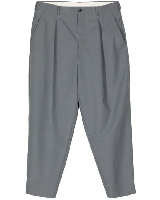 Comme Des Garçons Homme Plus pleated wool tailored trousers