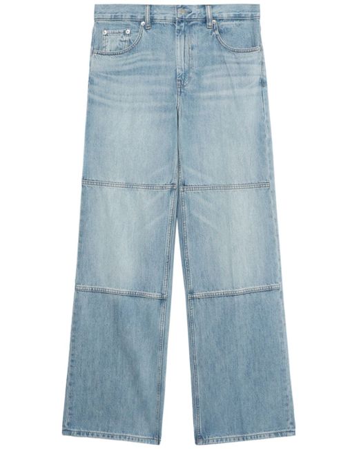 Helmut Lang mid-rise wide-leg jeans