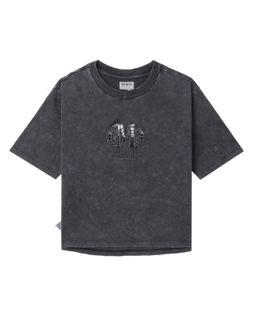 Musium Div. cut-out cropped T-shirt