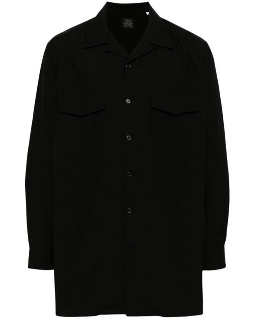 Yohji Yamamoto cuban-collar shirt