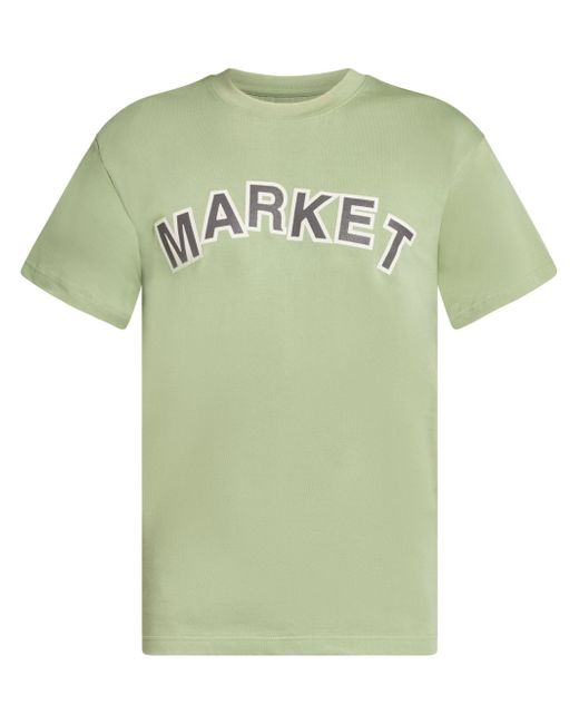 market graphic-print T-shirt