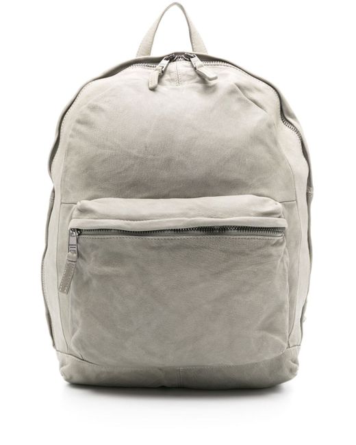 Giorgio Brato zip-up leather backpack