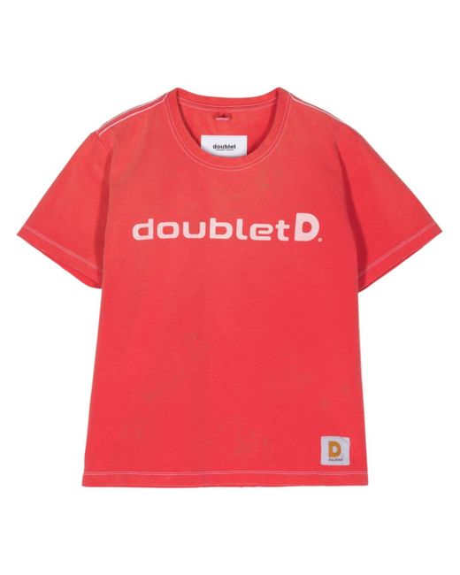 Doublet logo-print crew-neck T-shirt