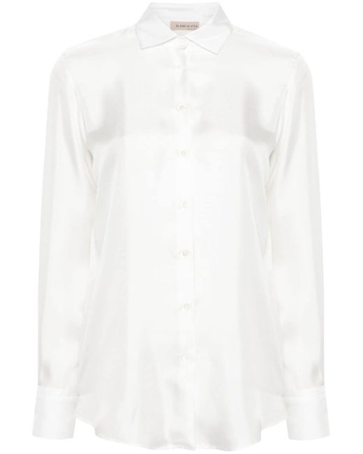 Blanca Vita Catalpa twill shirt
