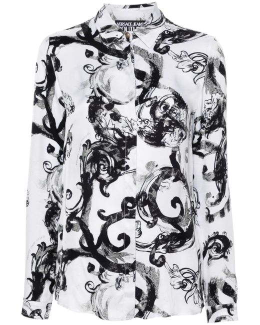 Versace Jeans Couture Watercolour Baroque shirt