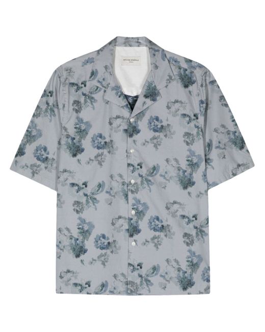 Officine Generale floral-print shirt