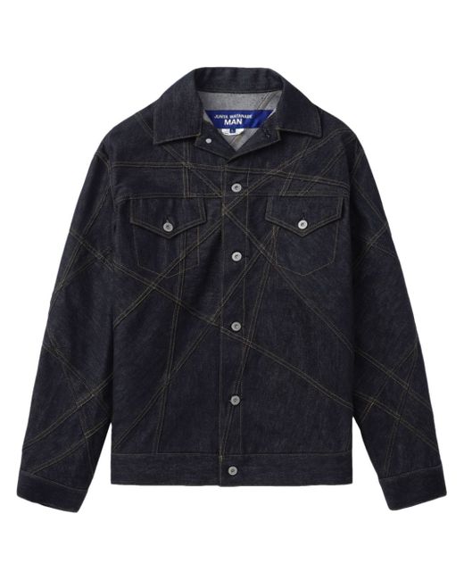 Junya Watanabe contrast-stitching denim jacket